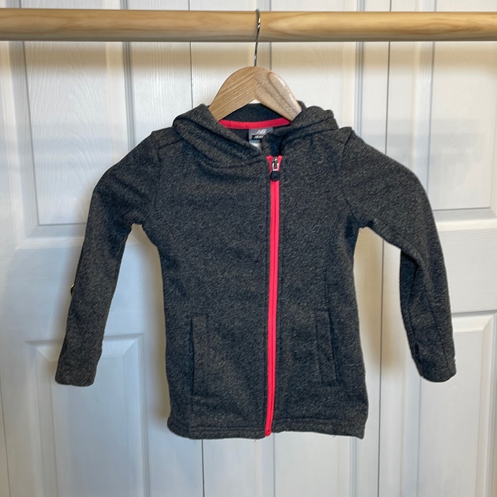 Girls Zip Up Hoodie Size XS 4/5